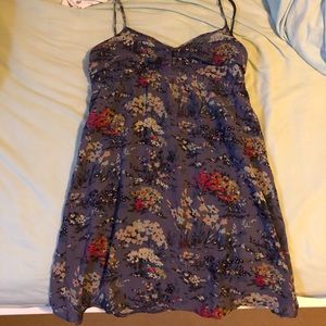 Purple Floral American Eagle Dress